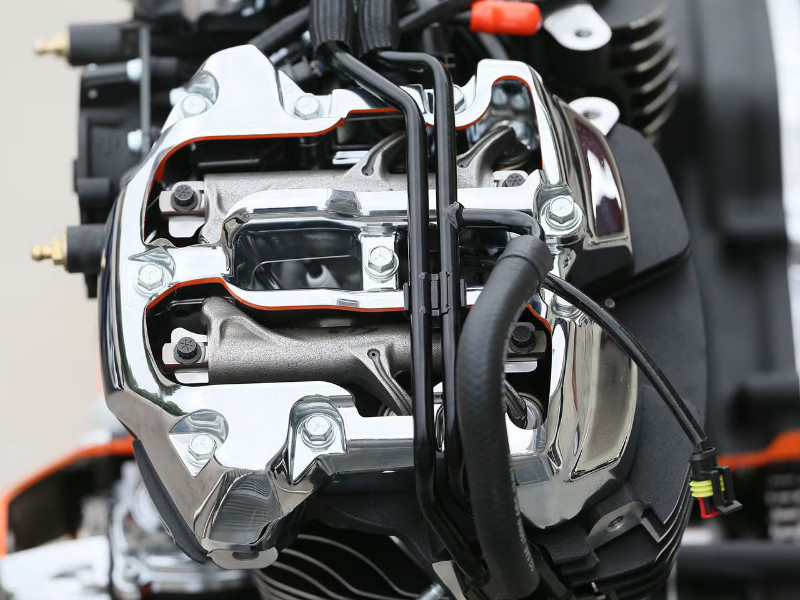 Motore Milwaukee Eight 8 valves