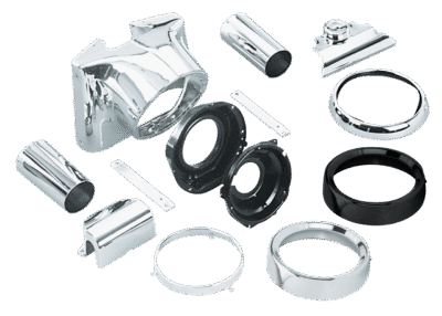 KIT DI CONVERSIONE ALLOGGIAMENTO FARO PER HERITAGE SOFTAIL E FAT BOY