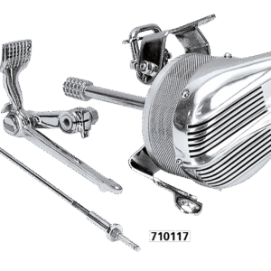 SIRENA PER RUOTA POSTERIORE STILE 1936 PER SWINGARM, SOFTAIL E TELAI RIGIDI
