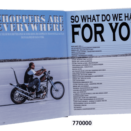 CHOP, RIDE & PARTY TWO PERCENTER ROADBOOKS