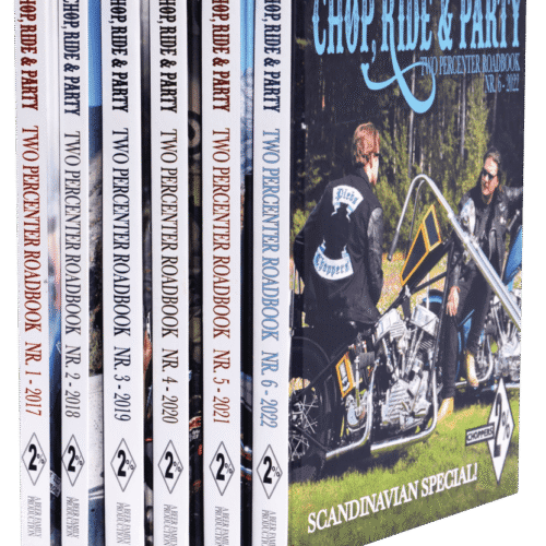 CHOP, RIDE & PARTY TWO PERCENTER ROADBOOKS