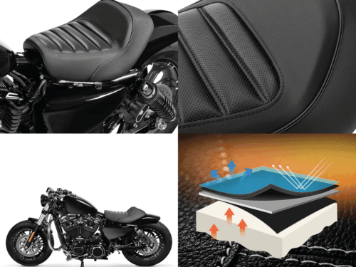 SELLA C.C. RIDER TAPER TAIL SINGOLA PER SPORTSTER