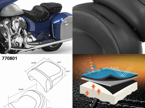 SELLA C.C. RIDER 2-UP PER INDIAN