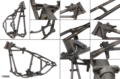 TELAI RIGIDI REPLICA DA VG CLASSIC PER KNUCKLEHEAD E PANHEAD