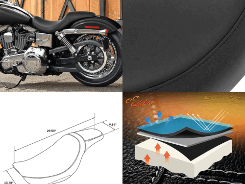 SELLA C.C. RIDER 2-UP PER DYNA