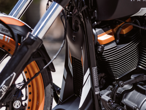 PUNTALE SINNER PER SOFTAIL MILWAUKEE EIGHT