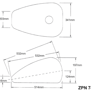 SERBATOIO BENZINA ROADSTER PER SPORTSTER XL A INIEZIONE