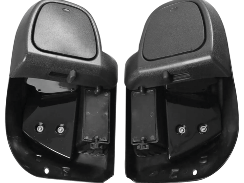 CARENATURA INFERIORE ASPETTO CARBONIO CON PORTAOGGETTI