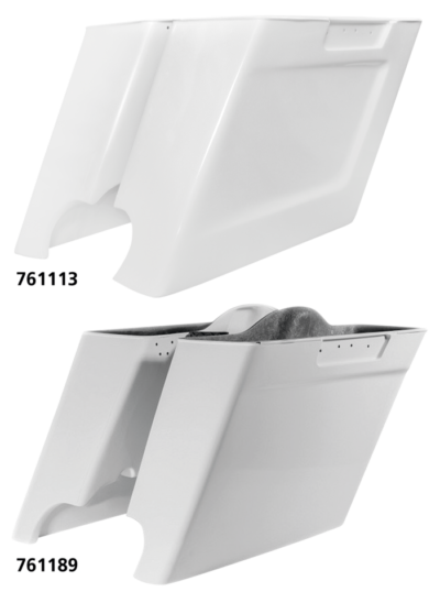 BORSE RIGIDE IN VETRO RESINA ALLUNGATE PER TOURING DA TOMMY & SONS