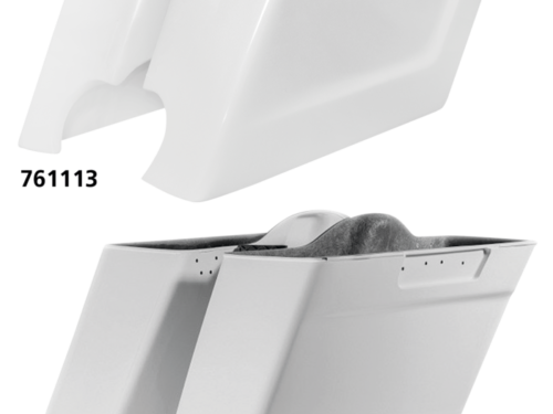 BORSE RIGIDE IN VETRO RESINA ALLUNGATE PER TOURING DA TOMMY & SONS