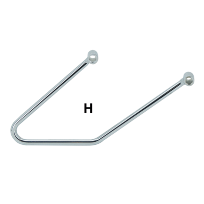 SUPPORTI CROMATI PER BORSE LATERALI