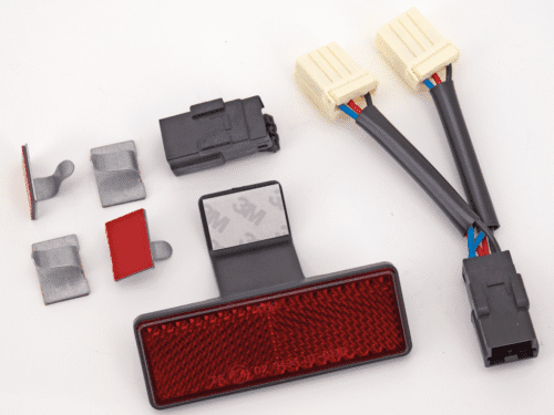 FANALE POSTERIORE REVOX PER SPORTSTER & MILWAUKEE EIGHT FAT BOB CON PARAFANGHI ACCORCIATI