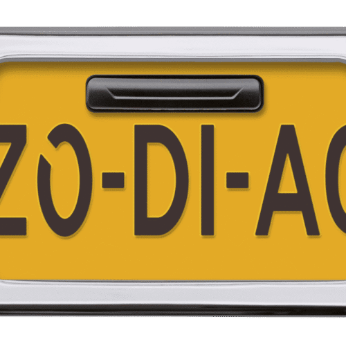 LUCE TARGA A LED APPROVATA E