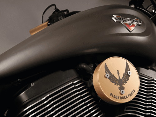 COPERTURE LATERALI MOTORE PER VICTORY DA BLACK DUCK