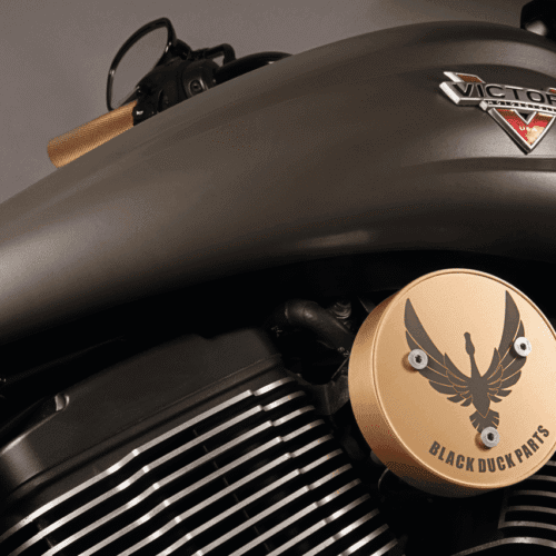 COPERTURE LATERALI MOTORE PER VICTORY DA BLACK DUCK