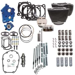 KIT S&S POWER PACKAGE 124CI, 128CI, 129CI & 132C PER MILWAUKEE EIGHT
