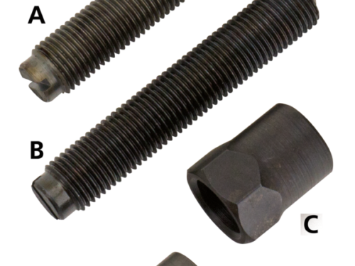 VITE DI REGOLAZIONE ASTA DI SPINTA E DADO