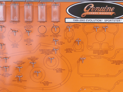 ESPOSITORI GUARNIZIONI JAMES