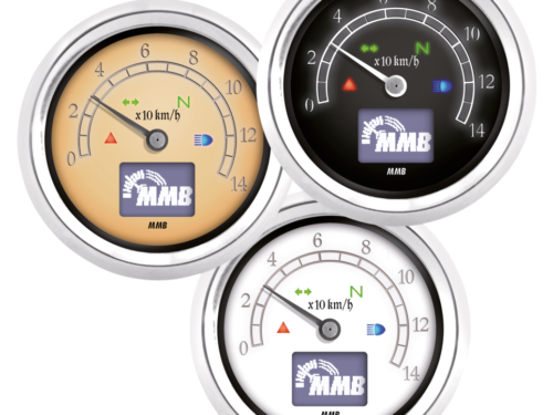 CONTACHILOMETRI ELETTRONICO MMB ELT60 RETRO