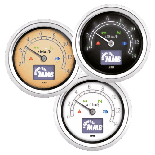 CONTACHILOMETRI ELETTRONICO MMB ELT60 RETRO