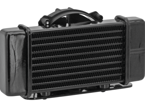 RADIATORE JAGG A MONTAGGIO BASSO CON VENTOLA ASSISTITA