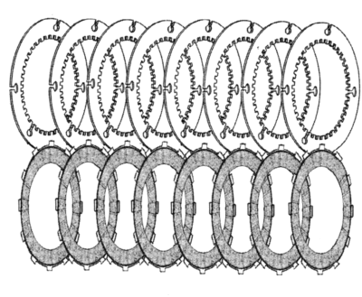 DISCHI FRIZIONE DI RICAMBIO PER PRIMO PRO-CLUTCH