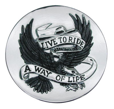 EMBLEMI ADESIVI LIVE TO RIDE