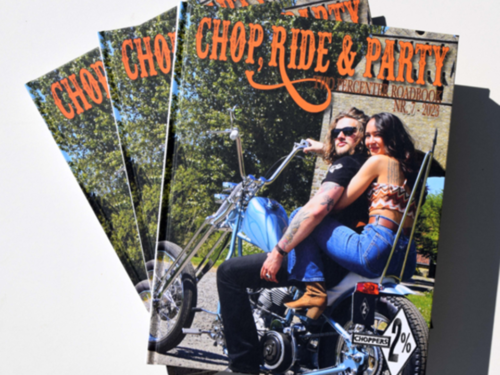 CHOP, RIDE & PARTY TWO PERCENTER ROADBOOKS