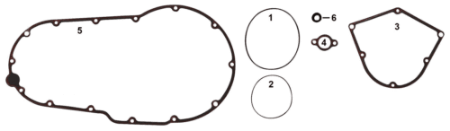 KIT, GUARNIZIONI, PARAOLI E O-RING PER VICTORY | 1 KIT, GUARNIZIONI, PARAOLI E O-RING PER VICTORY