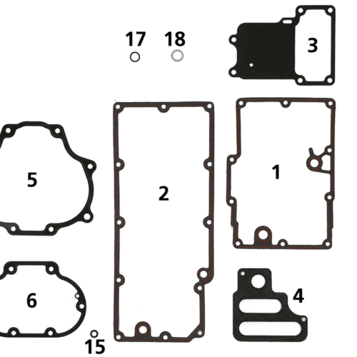 GUARNIZIONI CAMBIO E PARAOLI PER TWIN CAM 6 MARCE