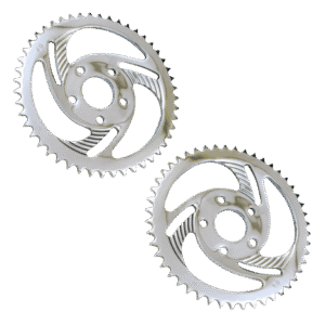 Carrello | 5 CORONE SWIRLED CROMATE