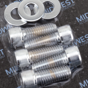 KIT DI BULLONERIA CROMATA PER CORONE/PULEGGE