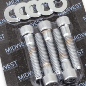 KIT DI BULLONERIA CROMATA PER CORONE/PULEGGE