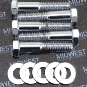 KIT DI BULLONERIA CROMATA PER CORONE/PULEGGE