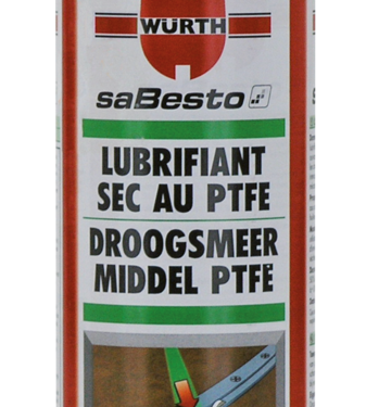 LUBRIFICANTE WURTH AL TEFLON PER CINGHIE