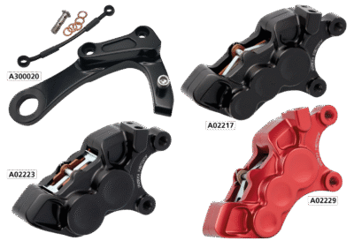 FRENO POSTERIORE ARLEN NESS PER SOFTAIL MILWAUKEE EIGHT