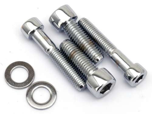 KIT DI MONTAGGIO PINZE FRENO CON VITI A BRUGOLA CROMATE