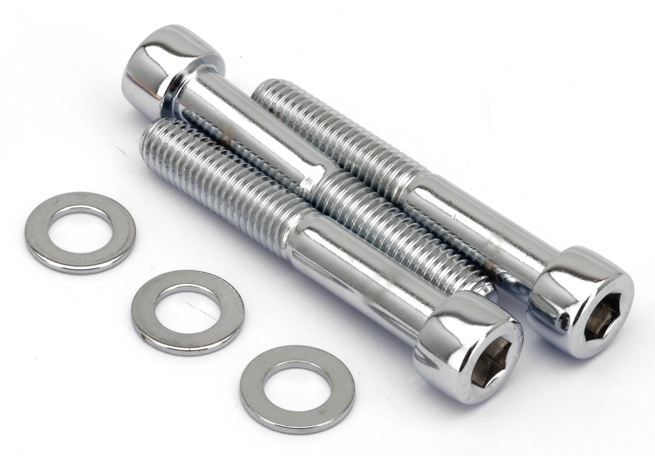 KIT DI MONTAGGIO PINZE FRENO CON VITI A BRUGOLA CROMATE | 1 KIT DI MONTAGGIO PINZE FRENO CON VITI A BRUGOLA CROMATE