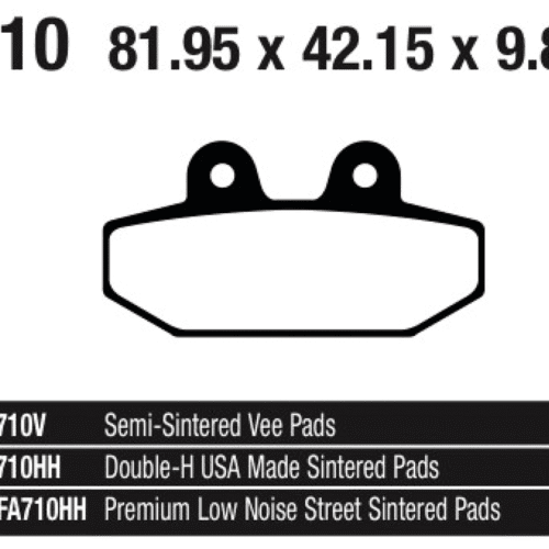 EBC POSTERIORI PASTIGLIE FRENO