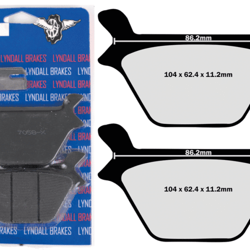 LYNDALL SET DI PASTIGLIE FRENO, POSTERIORI