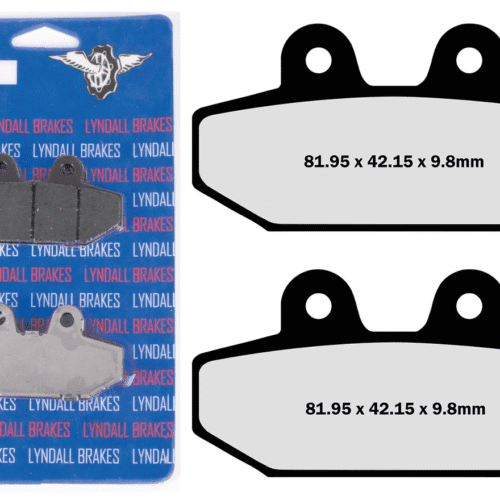 LYNDALL SET DI PASTIGLIE FRENO, POSTERIORI
