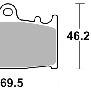 PASTIGLIE FRENO PER PINZE AFTERMARKET