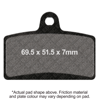 PASTIGLIE FRENO PER PINZE AFTERMARKET