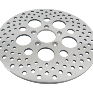 DISCHI FRENO IN ACCIAIO INOX LUCIDATO E FORATO