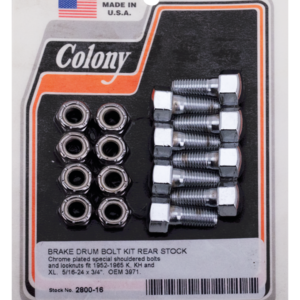 KIT BULLONI PER TAMBURO COLONY