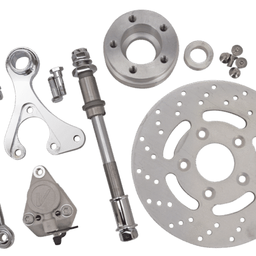 KIT DISCO FRENO PER FORCELLE SPRINGER VECCHIO STILE