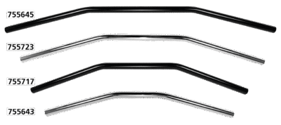 MANUBRI DRAG BAR WESTLAND CUSTOMS DA UN POLLICE DI DIAMETRO