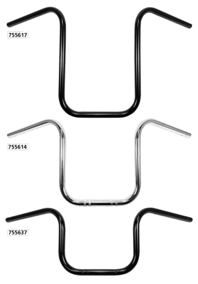 MANUBRI APE HANGER NARROW WESTLAND CUSTOMS DA 7/8" (22MM)
