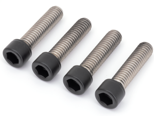 VITI NERE IN ACCIAIO INOX PER MORSETTO SUPERIORE MANUBRIO