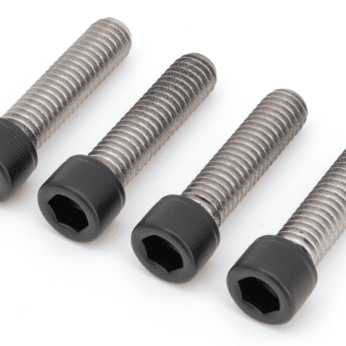 VITI NERE IN ACCIAIO INOX PER MORSETTO SUPERIORE MANUBRIO